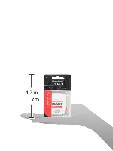 Cleanburst Waxed Dental Floss, Oral Care, Cinnamon Flavored, 55 Yards