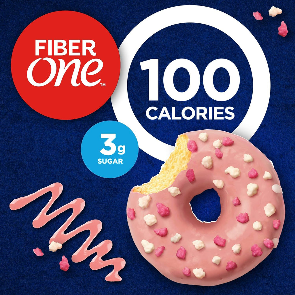 100 Calorie Donuts, Strawberries and Creme, 3G Sugar, 4 Ct, 3.28 Oz