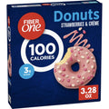100 Calorie Donuts, Strawberries and Creme, 3G Sugar, 4 Ct, 3.28 Oz