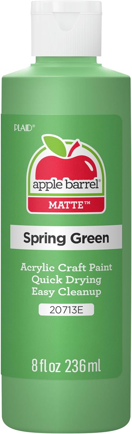 Acrylic Paint in Assorted Colors (8 Oz), 20713 Spring Green- Pack of 1