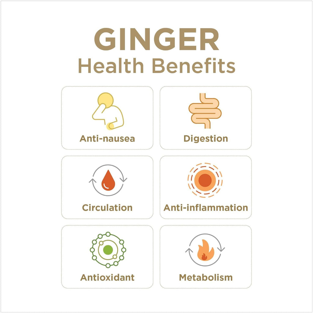 GIN GINS Original Ginger Chews – Natural Fresh Ginger Candy by  – Individually Wrapped Healthy Candy – Original Flavor – 3Oz Bag (Pack of 1)