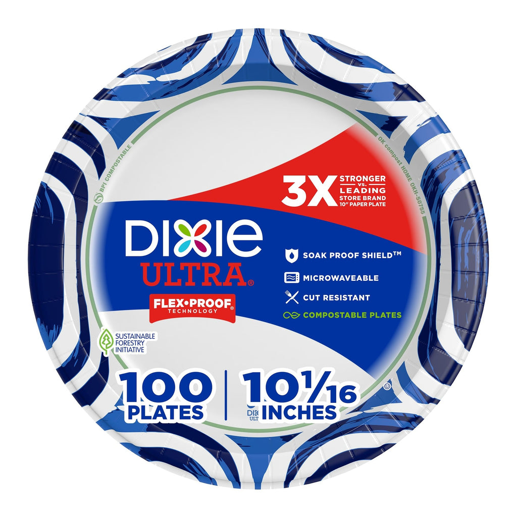 Ebay Plate Dixie Ultra 10 Inch Heavy Duty Paper Plates 100 Count Soak Proof Microwave Safe