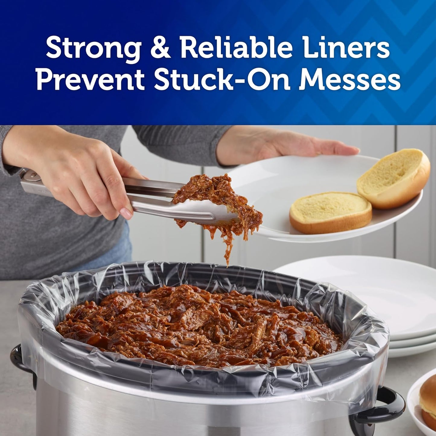 Kitchens Slow Cooker Liners, Regular (Fits 3-8 Quarts), 20 Count