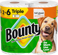Full Sheet Paper Towels, White, 2 Triple Rolls = 6 Regular Rolls (Packaging May Vary)