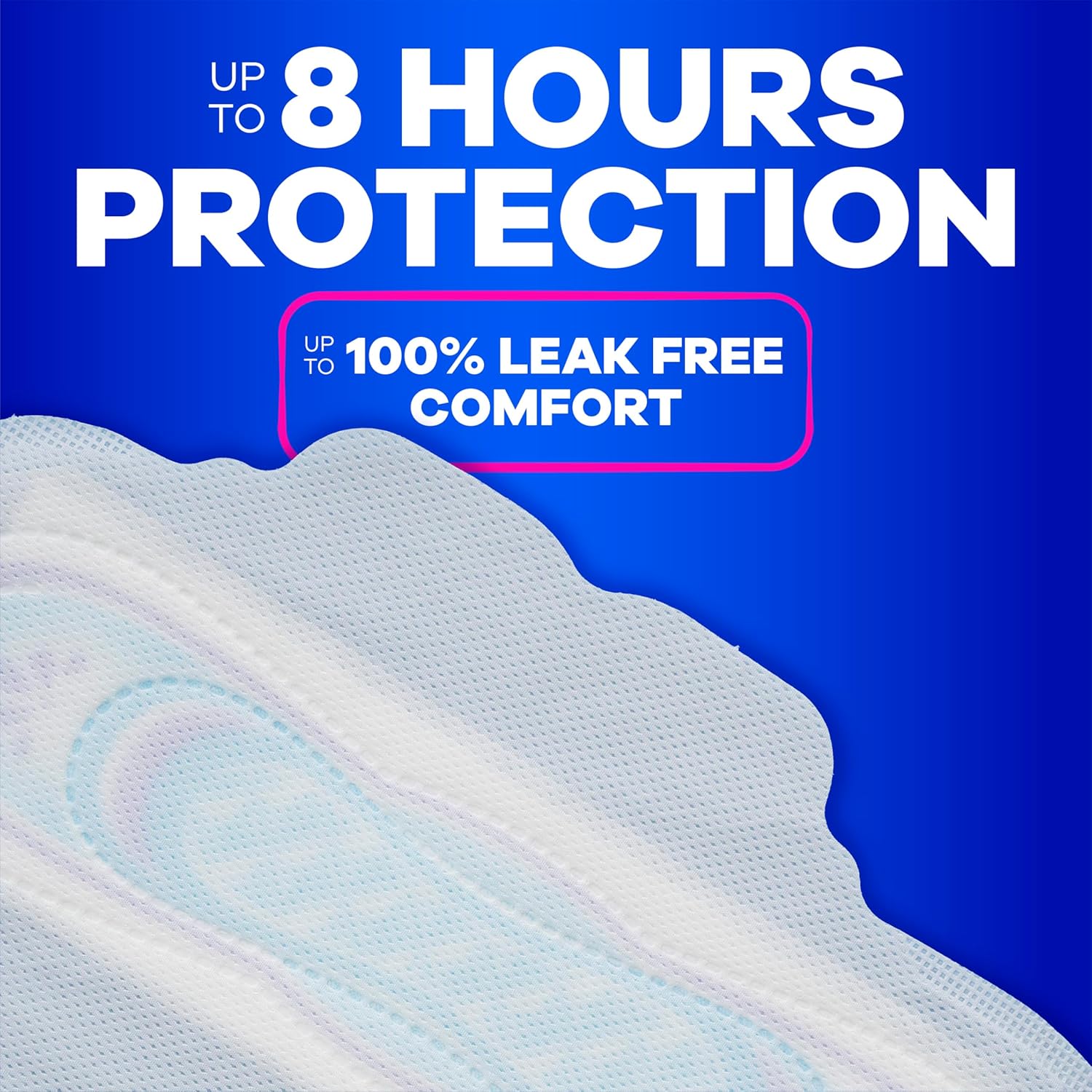Ultra Thin Pads without Wings, Size 1, Regular, 132 Count (3 Packs of 44)