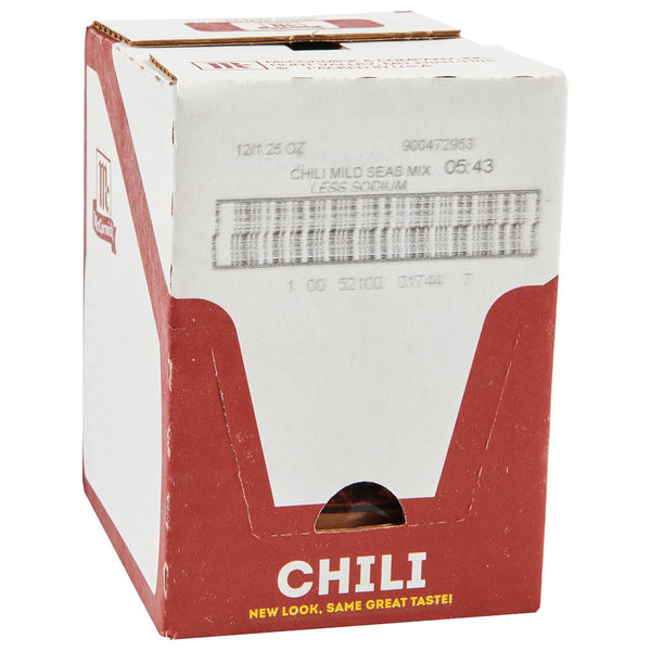 30% Less Sodium Mild Chili Seasoning Mix, 1.25 Oz (Pack of 12)