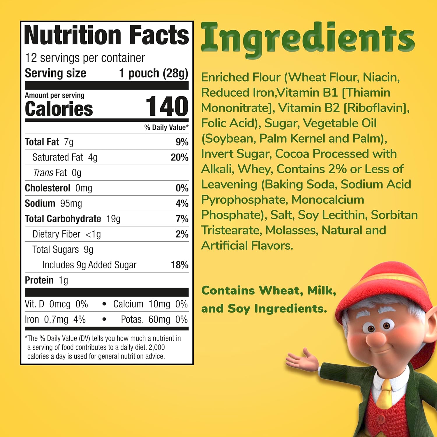 Fudge Stripes Minis, Original Shortbread Mini Cookies Coated in  Fudge, 1 Oz, 12 Ct