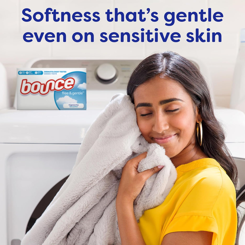 Free & Gentle Dryer Sheets, Unscented, 240 Count