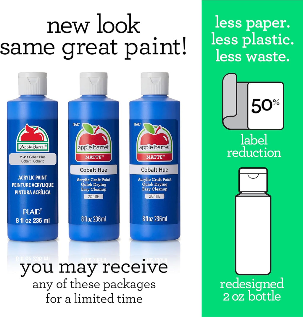 Acrylic Paint in Assorted Colors (8 Oz), 20713 Spring Green- Pack of 1