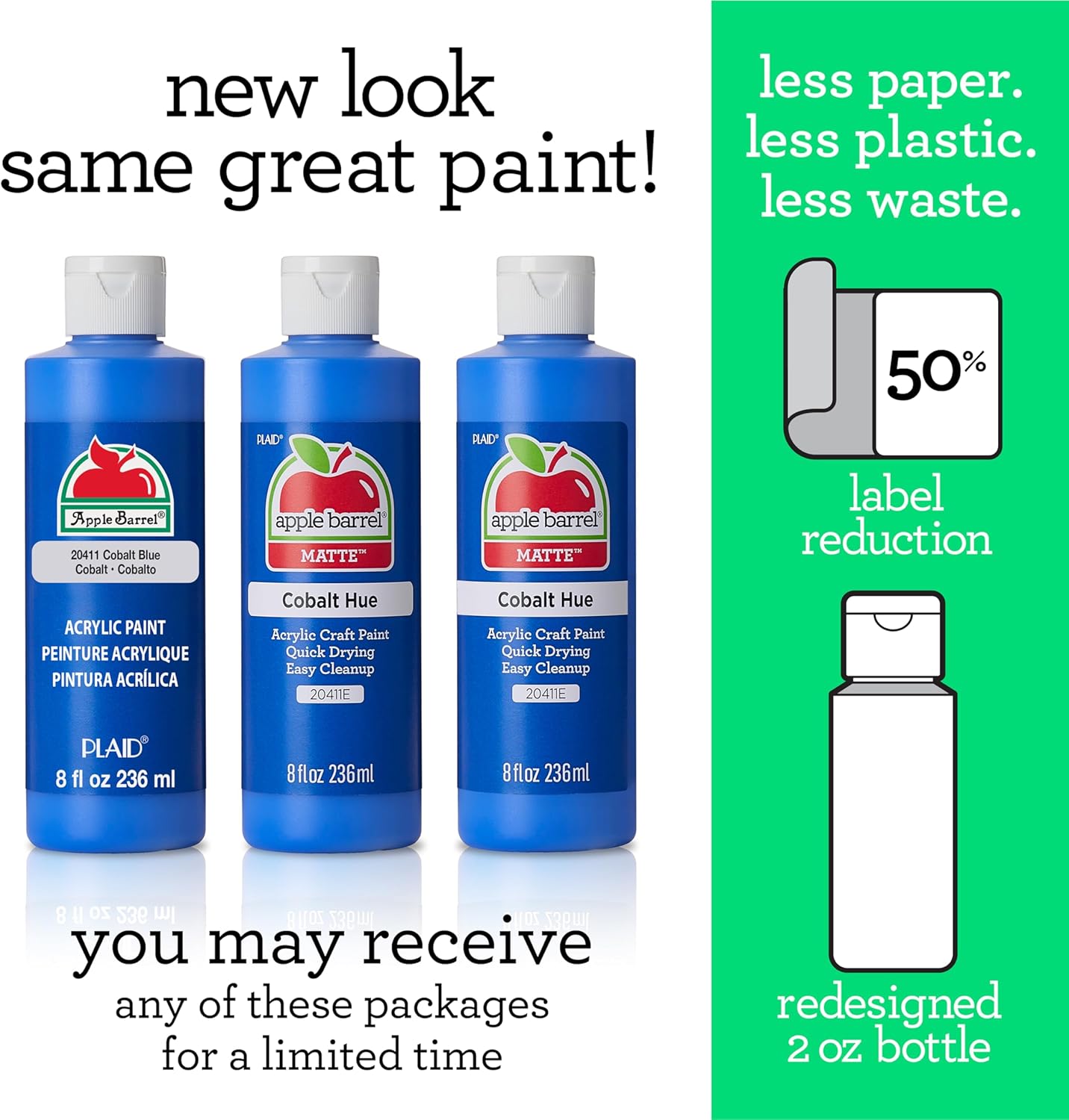 Acrylic Paint in Assorted Colors (8 Oz), 20713 Spring Green- Pack of 1