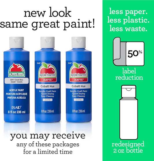 Acrylic Paint in Assorted Colors (8 Oz), 20713 Spring Green- Pack of 1