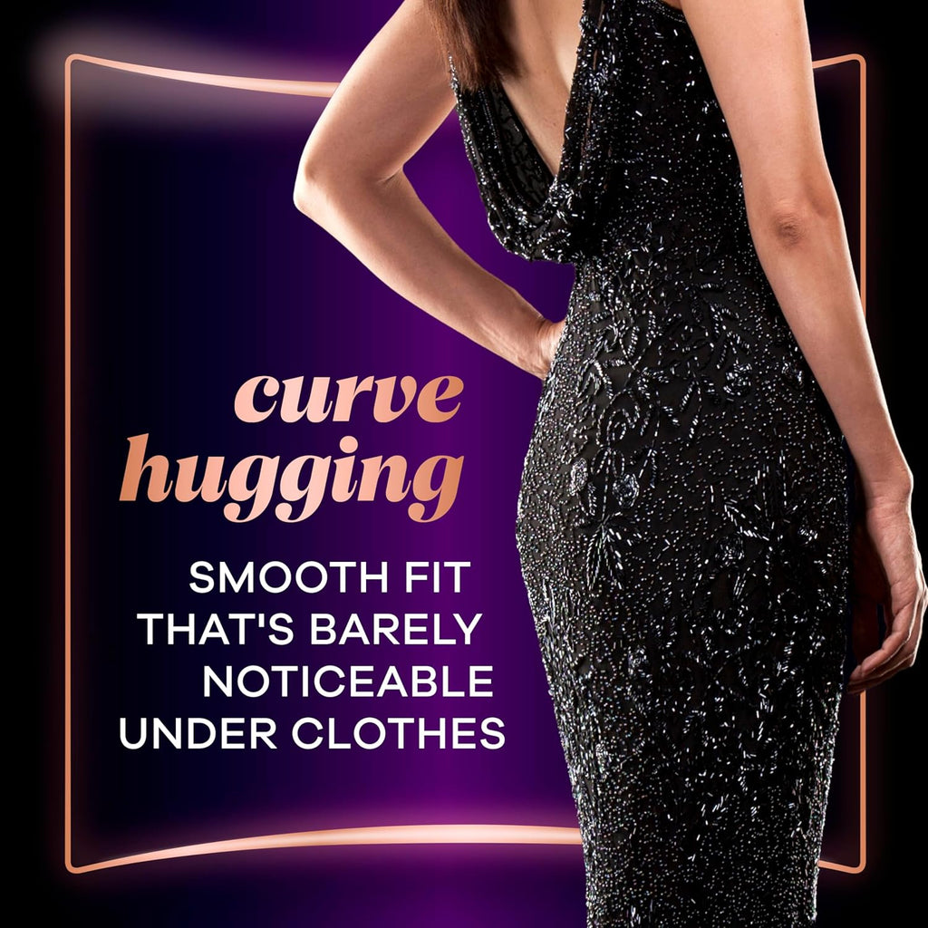 Boutique Incontinence and Postpartum Underwear for Women, Maximum Protection, Large, Rosy, 18 Count