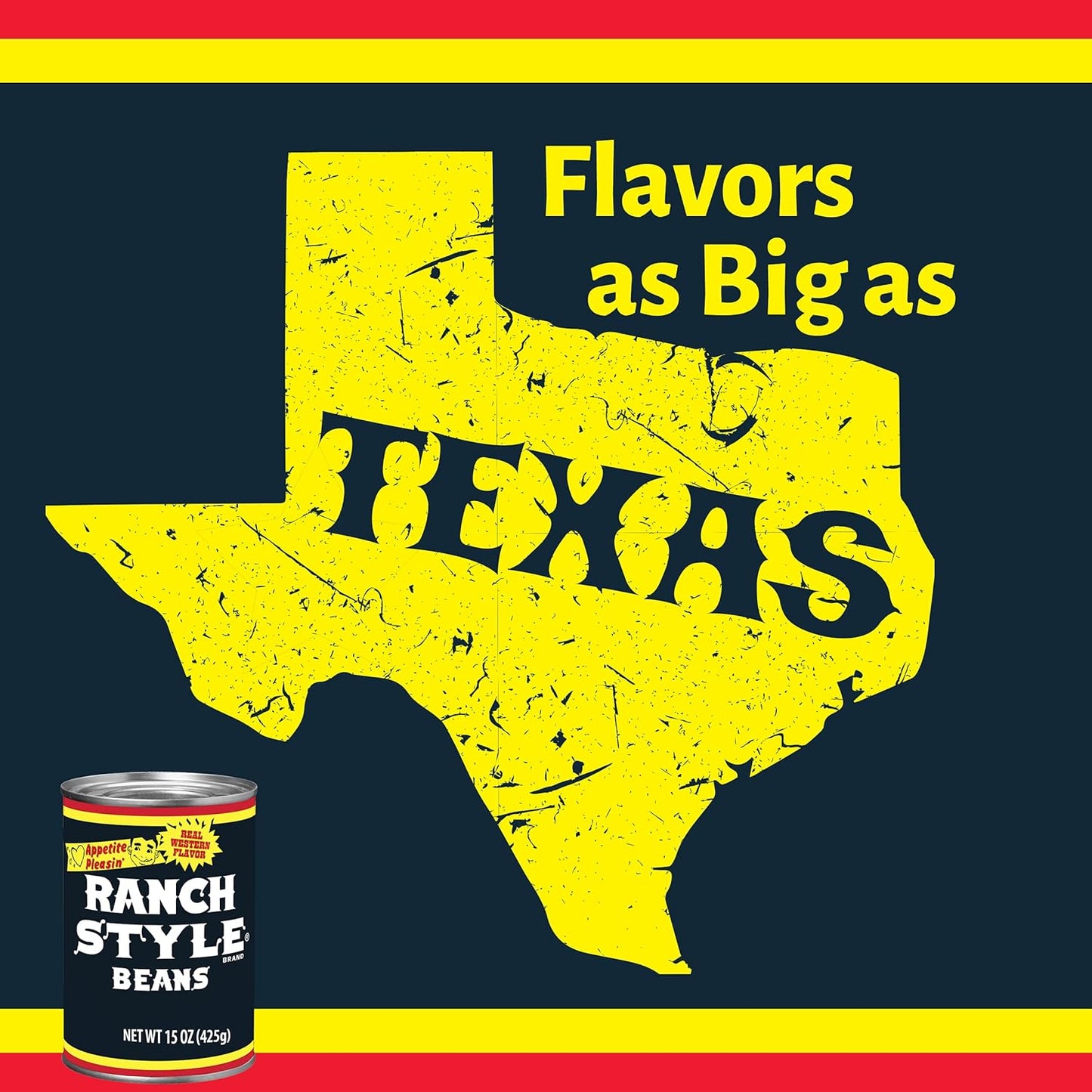 Canned Pinto Beans, Real Western Flavor, 15 Oz. (Pack of 12)