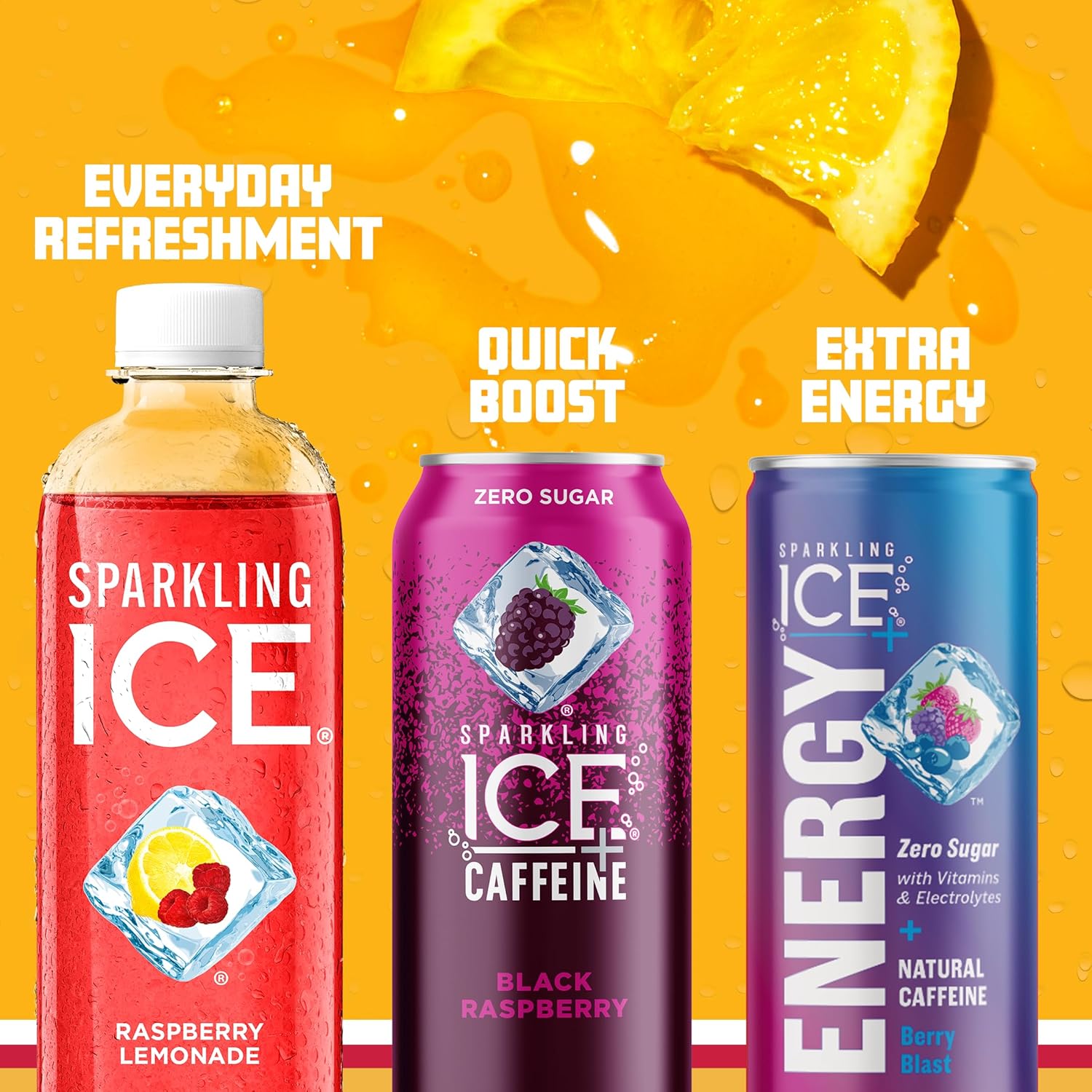 , Raspberry Lemonade Sparkling Water, Zero Sugar Flavored Water, with Vitamins and Antioxidants, Low Calorie Beverage, 17 Fl Oz Bottles (Pack of 12)