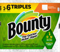 Full Sheet Paper Towels, White, 2 Triple Rolls - 6 Regular Rolls