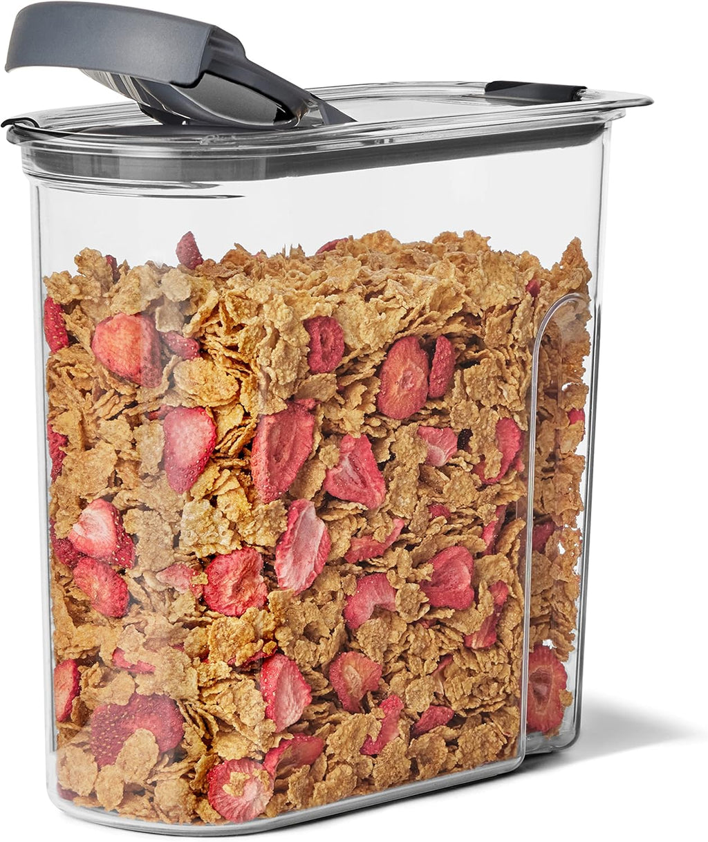 Brilliance Airtight Cereal Food Storage Container, Shatterproof, Bpa-Free and Dishwasher-Safe, 32Oz Capacity