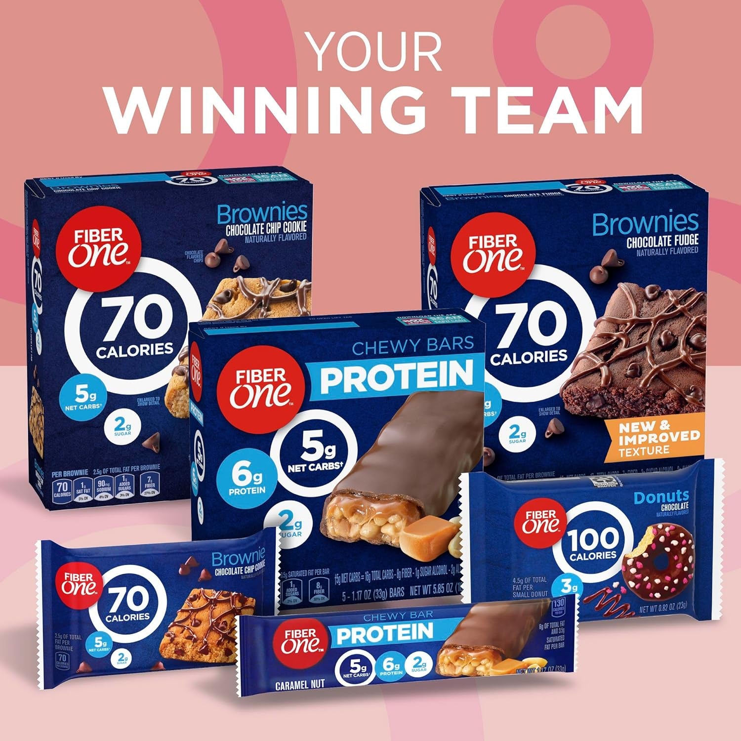 100 Calorie Donuts, Strawberries and Creme, 3G Sugar, 4 Ct, 3.28 Oz