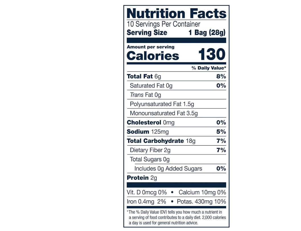 Ebay Cape Cod Potato Chips, Less Fat Original Kettle Chips, 1 Oz Snack Bags, 10 Ct