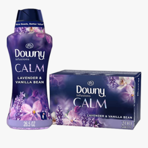 Laundry Fabric Softener, Calm, Lavender & Vanilla Bean