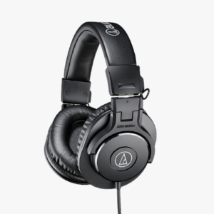 Audio-Technica ATH-M30x Professional Studio Monitor Headphones, Black