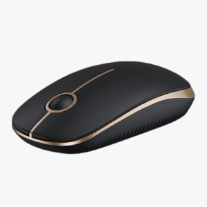Vssoplor Wireless Mouse, 2.4G Slim Portable Computer Mouse with Nano Receiver