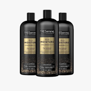 TRESemmé Shampoo Moisture Rich 3 Count for Dry Hair Professional Quality