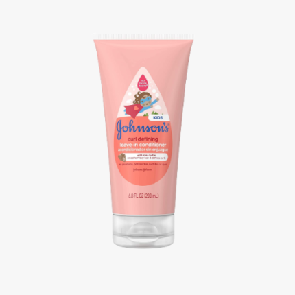 Johnson’s Curl Defining Tear-Free Kids’ Leave-in Conditioner with Shea Butter